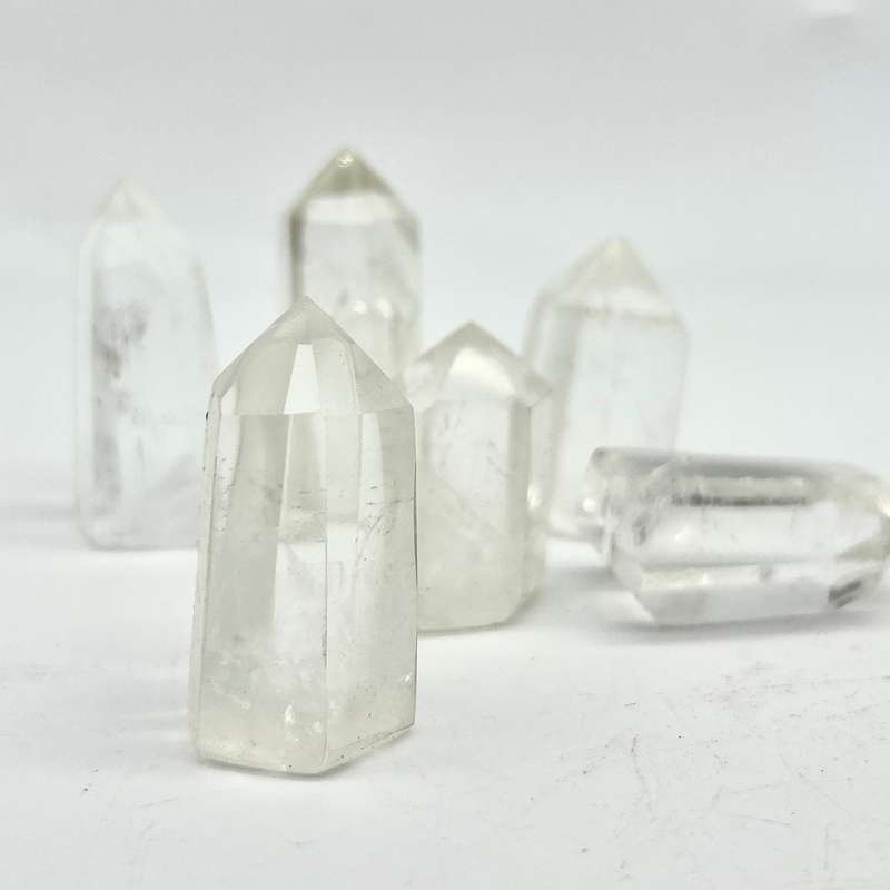 Clear Quartz Crystal Points