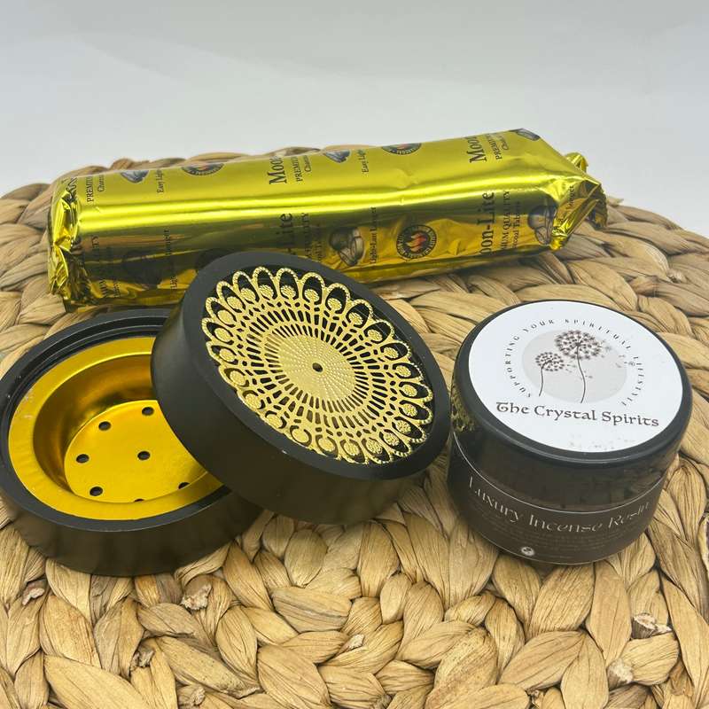 Oudh Incense Luxury Resin Kit (Black)