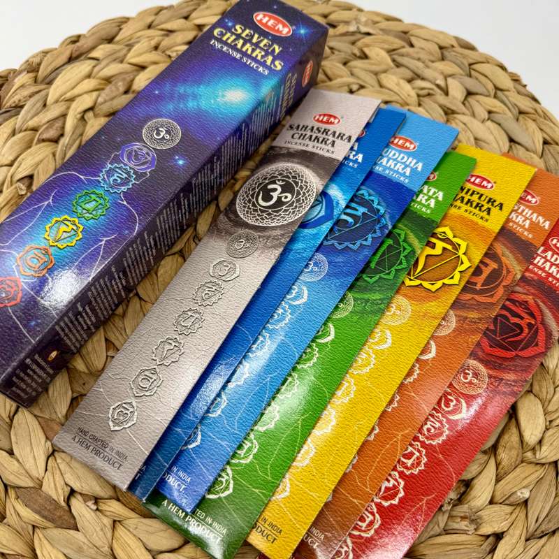 Seven Chakra Incense Pack