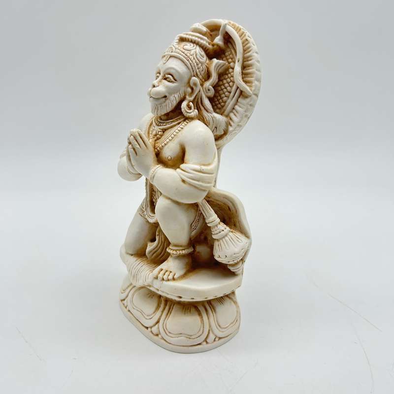 White Hanuman Statue - Medium