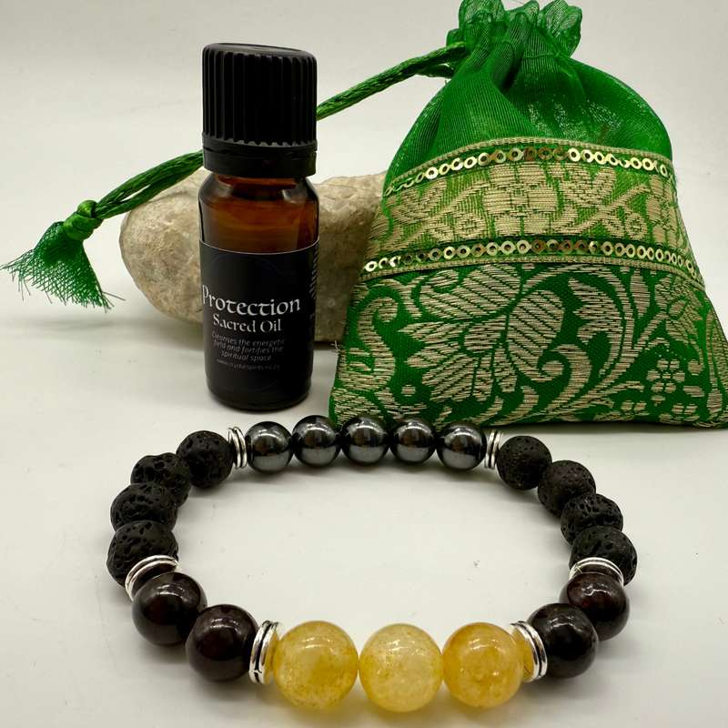 Mercury Retrograde Protect my WealthCrystal Bracelet