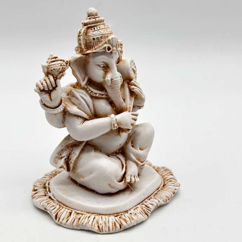 Ganesha Playing Sitar Statue