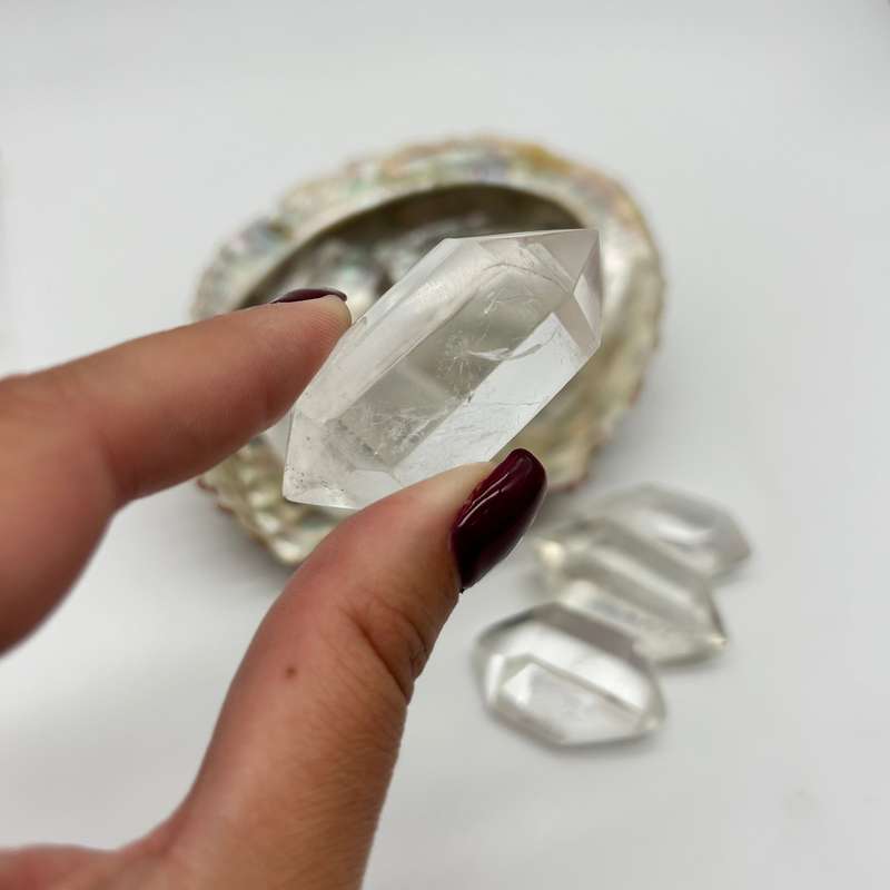 Optic Quartz Double Terminated from Madagascar