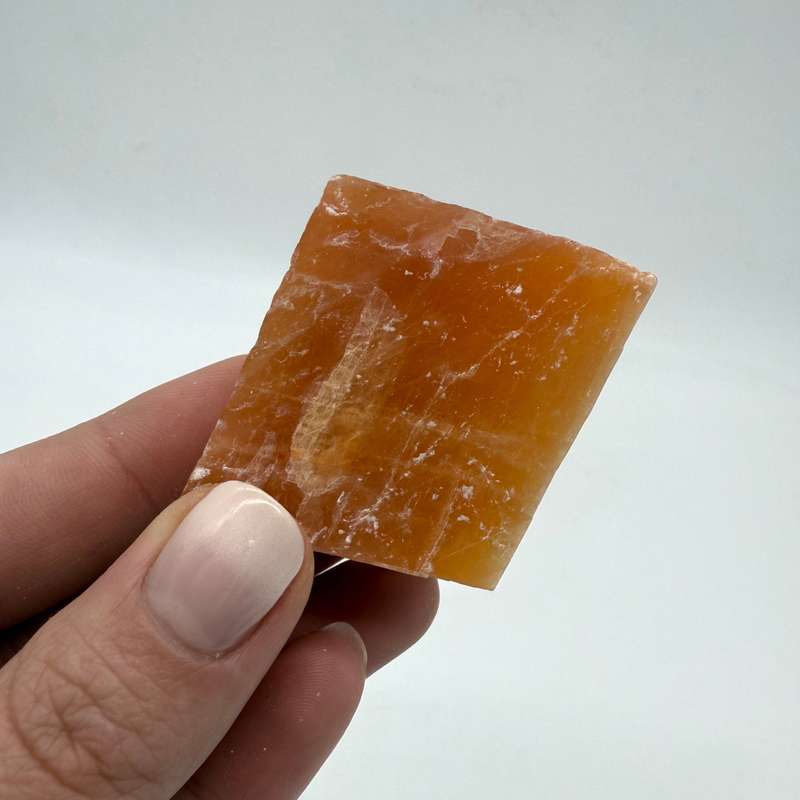 Sunset Orange Calcite Crystal