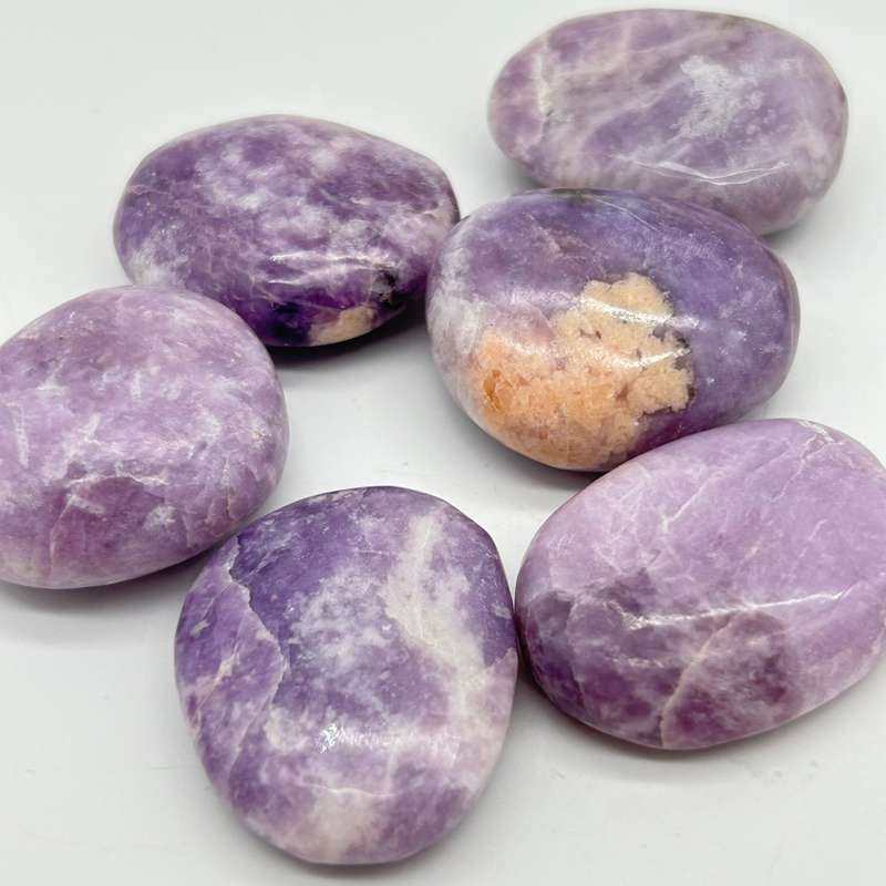 Lepidolite Crystal Orbs