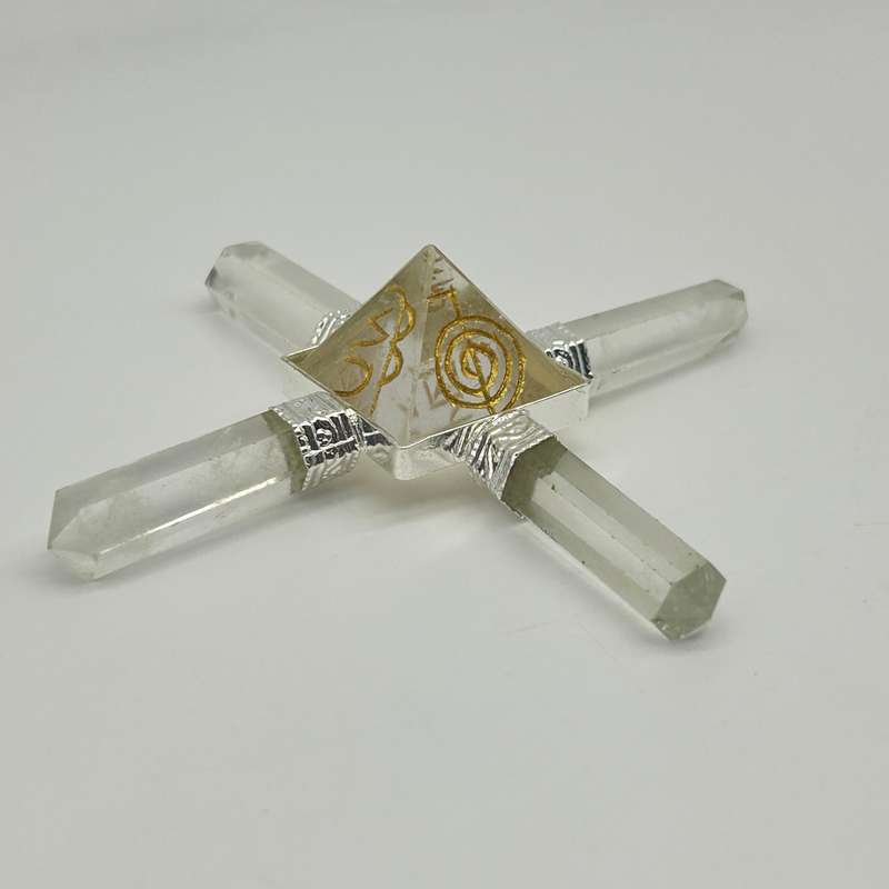 Reiki Energy Healing Crystal Pyramid Generator