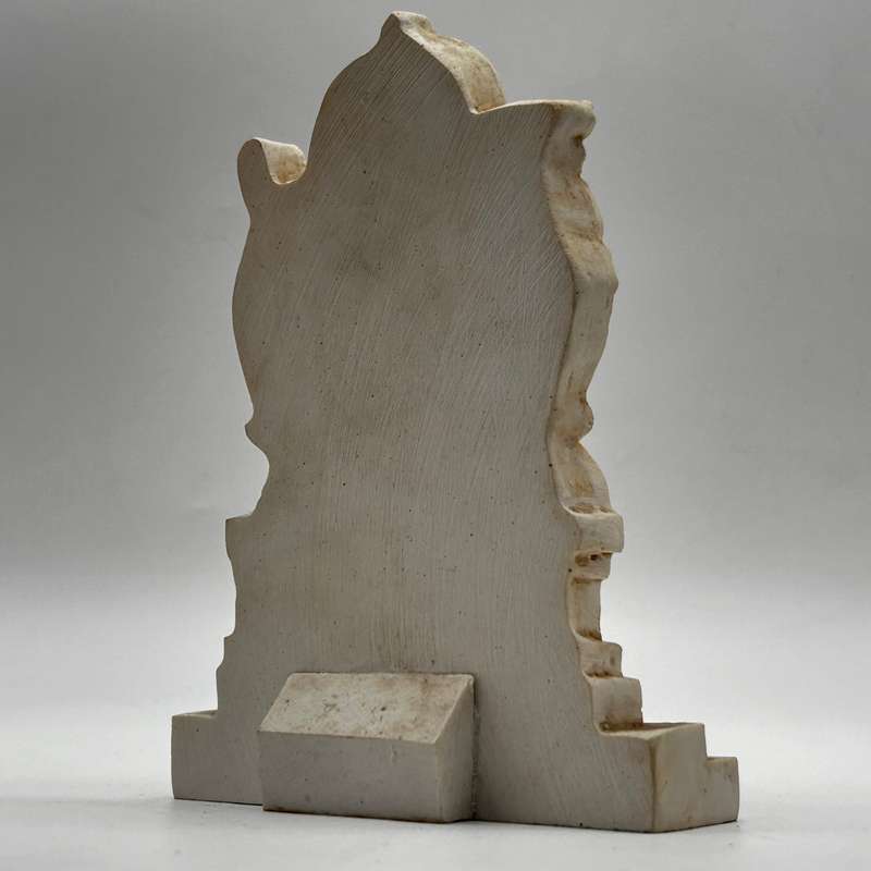 Ganesh White Statue