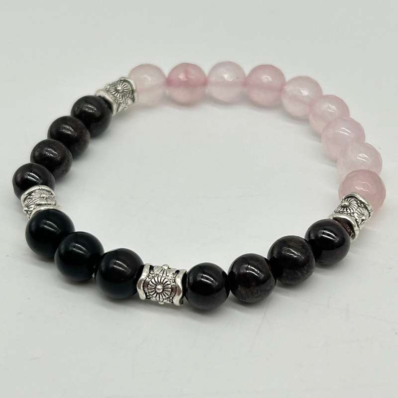 Rose Quartz Manifesting Love Crystal Bracelet
