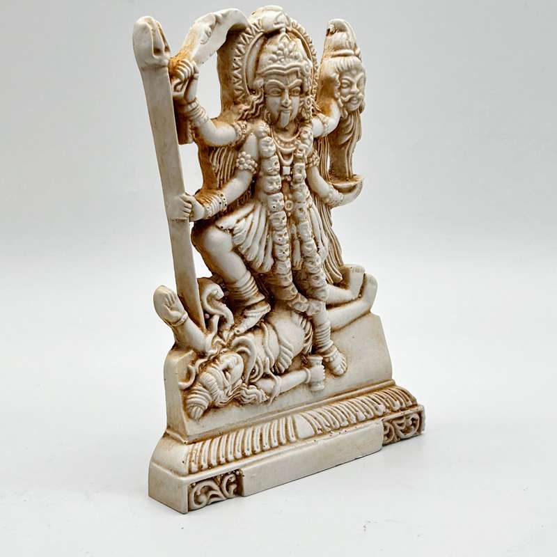 Kali White Statue