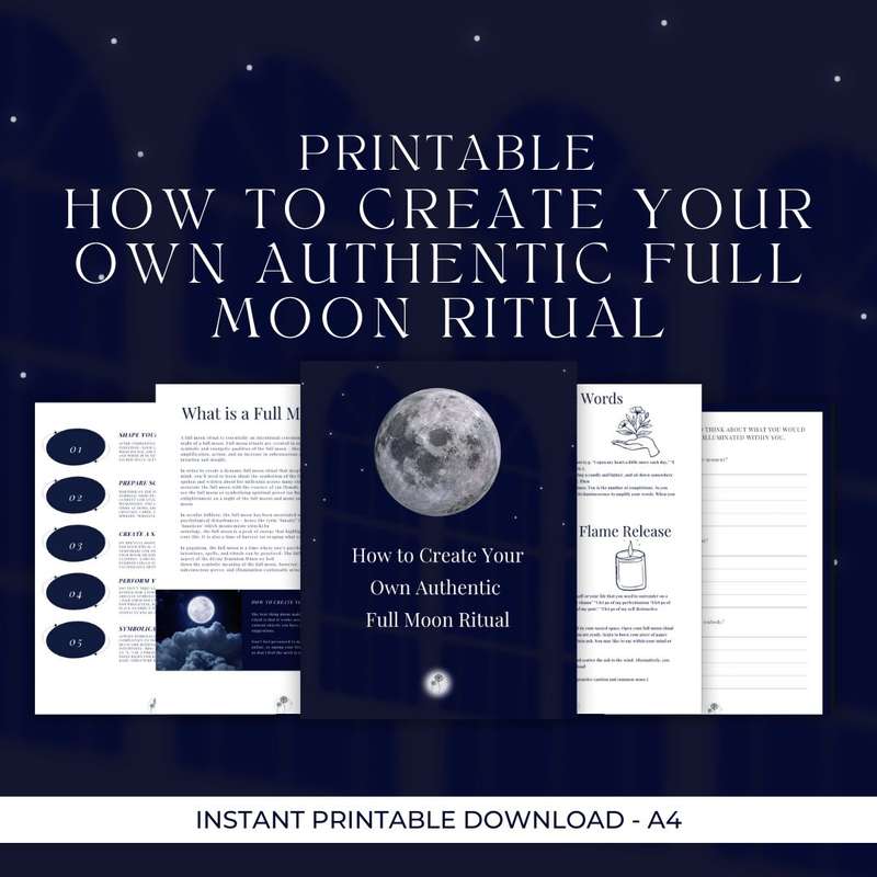 How to Create your Own Authentic  Full Moon Ritual