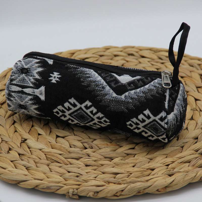 Embroidered Pencil Bag
