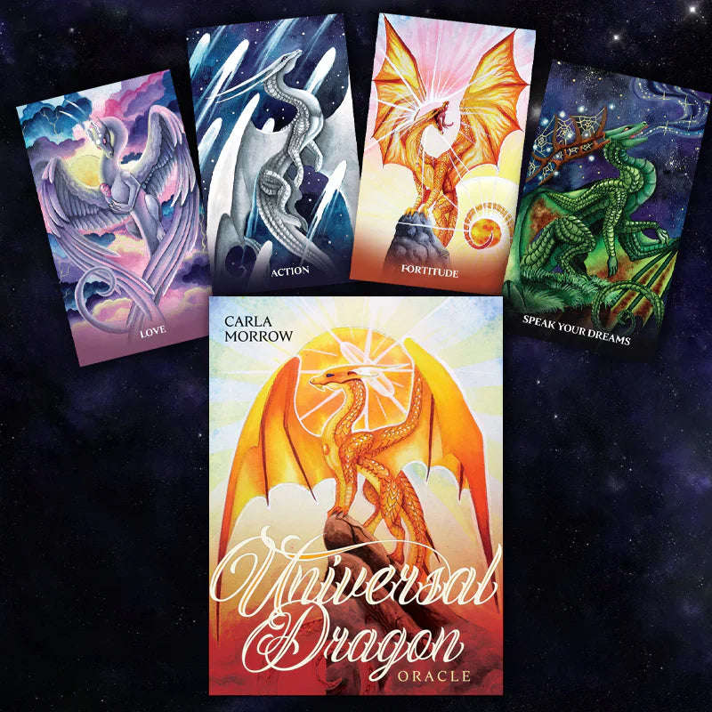 Universal Dragon Oracle Cards by Carla Morrow