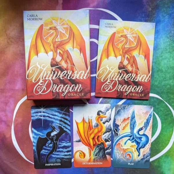 Universal Dragon Oracle Cards by Carla Morrow