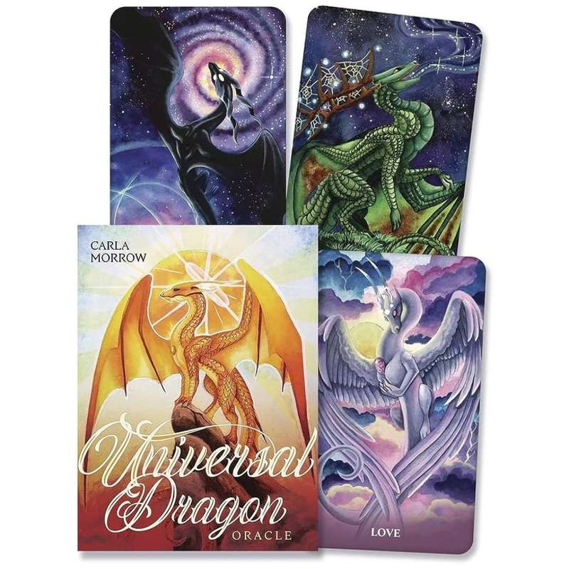 Universal Dragon Oracle Cards by Carla Morrow