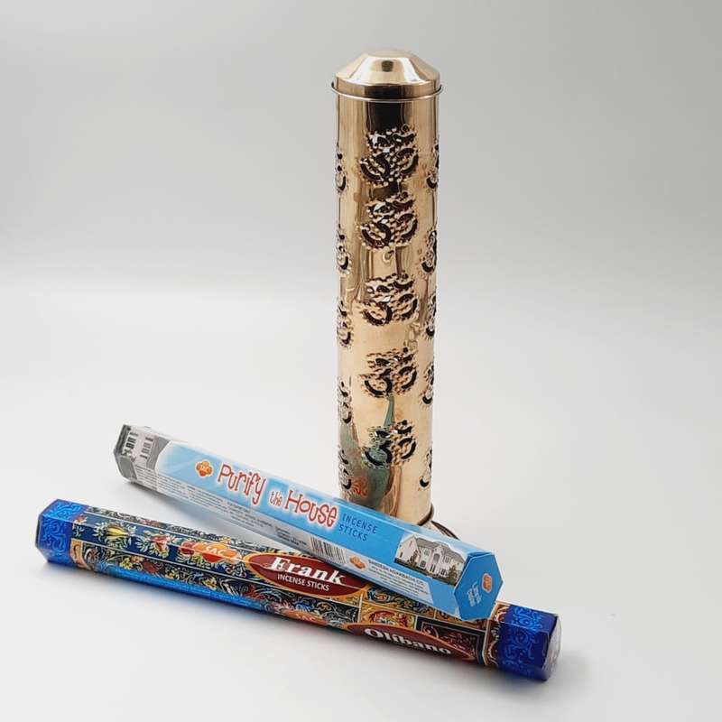 Metal Space Cleansing Incense Holder