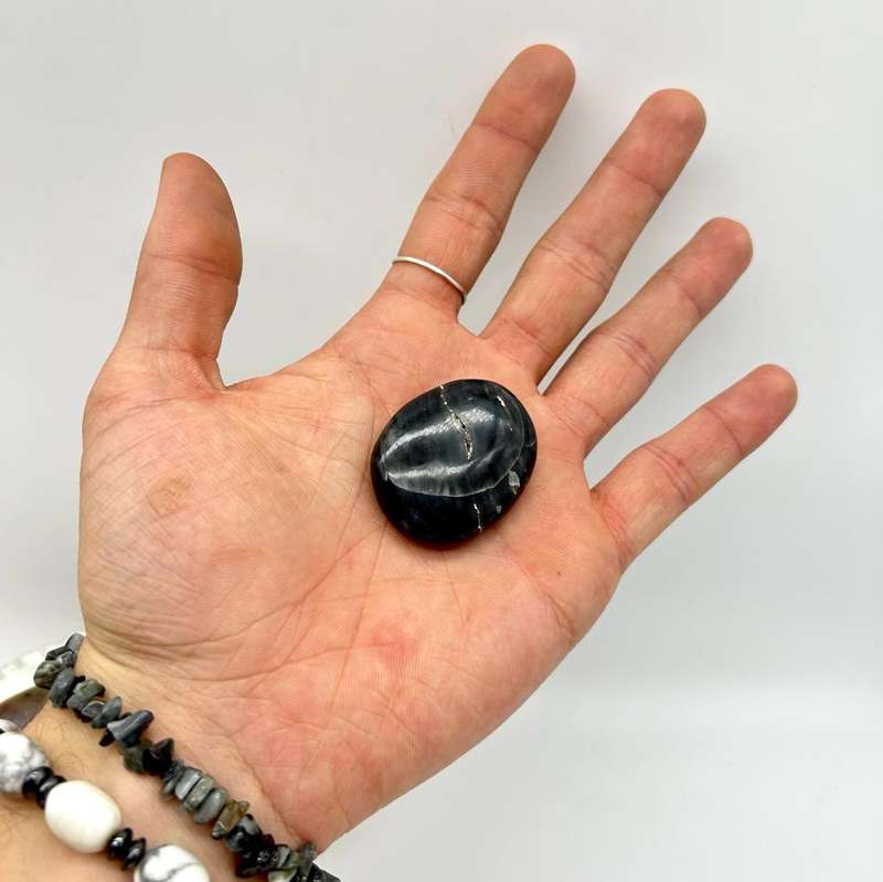 Tumbled Black Onyx Crystal Orbs