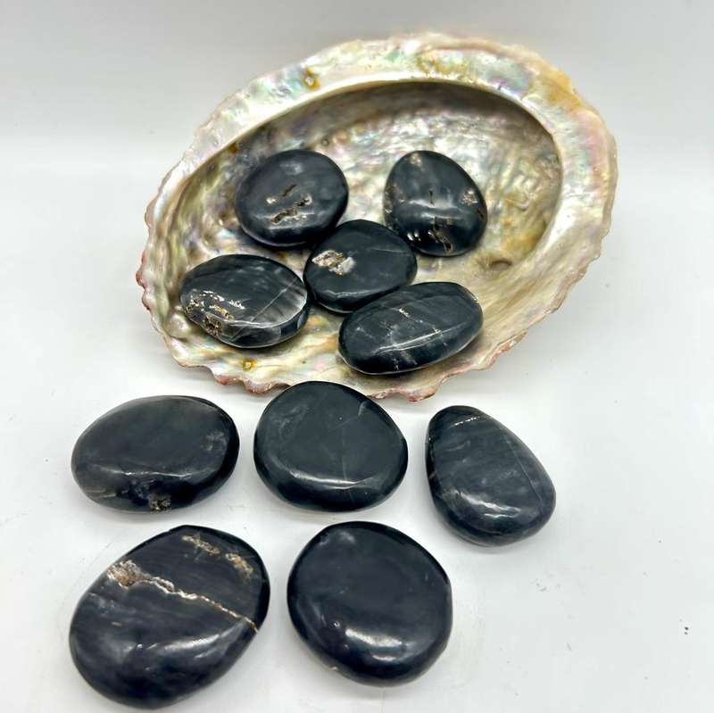 Tumbled Black Onyx Crystal Orbs