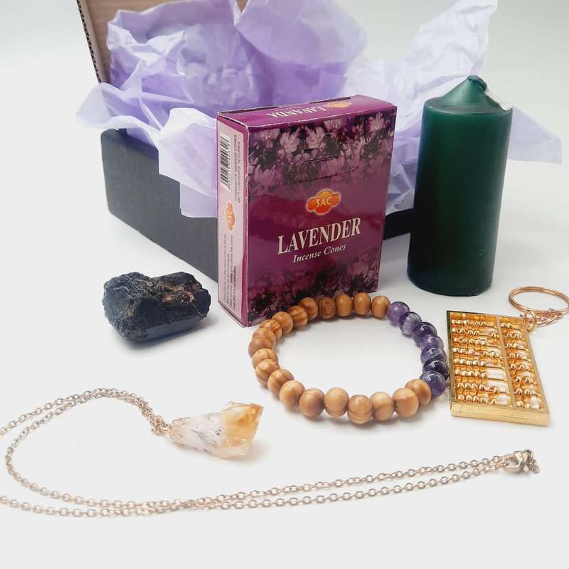 Protection & Psychic Wealth Manifesting Crystal Kit 2025