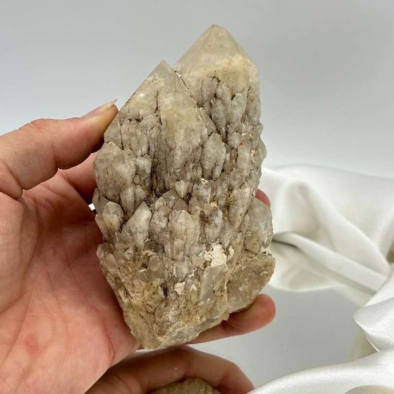 Light Illuminating Candle Quartz Crystal