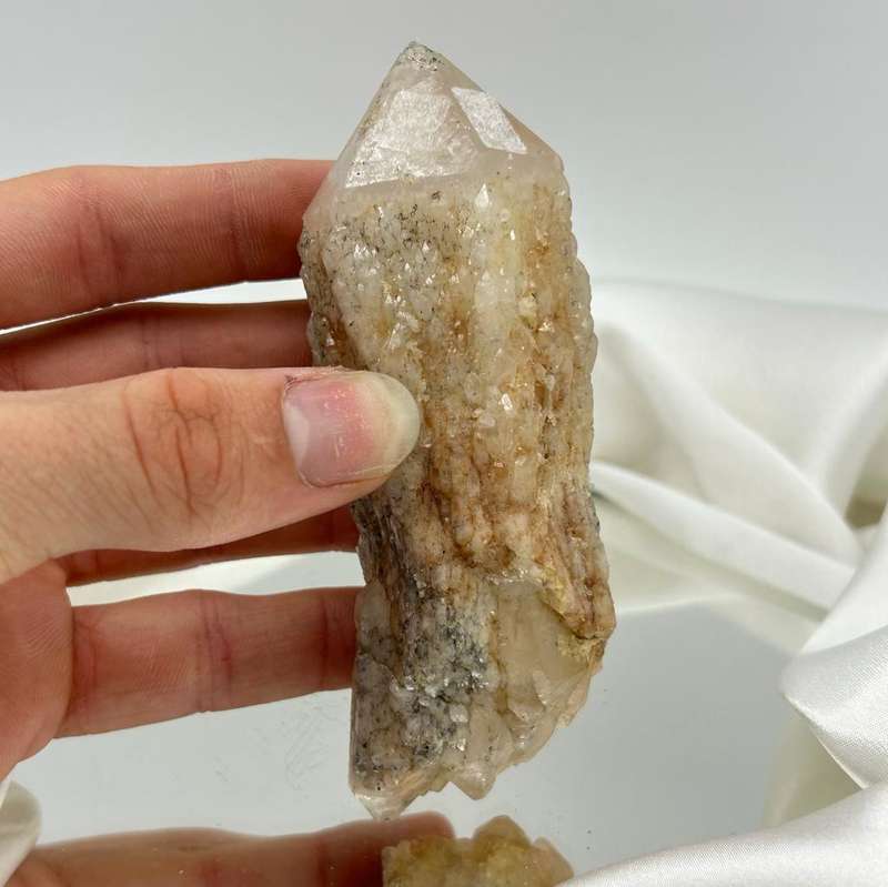 Multiple Terminated Candle Quartz Crystal