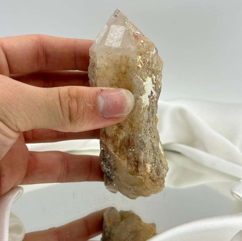 Multiple Terminated Candle Quartz Crystal