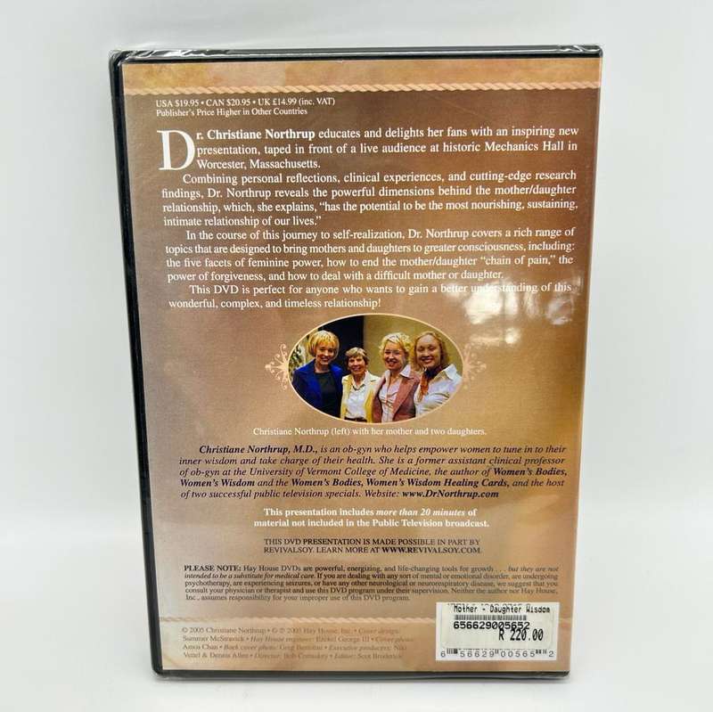 Dr. Christiane Northrup's Mother-Daughter Wisdom DVD