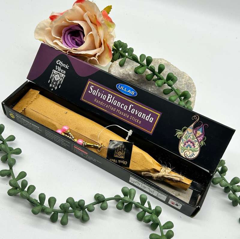 Ullas Salvia Blanca (Sage) & Lavender Incense Sticks