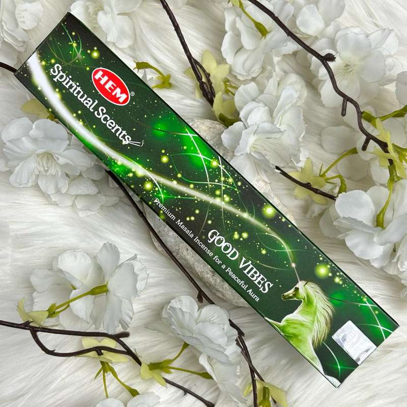 HEM Good Vibes Incense Sticks for a Peaceful Aura