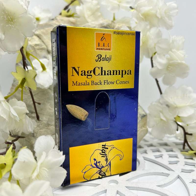 Nag Champa Masala Back Flow Incense Cones