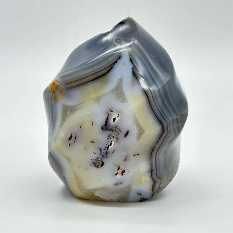 Agate Crystal Flame
