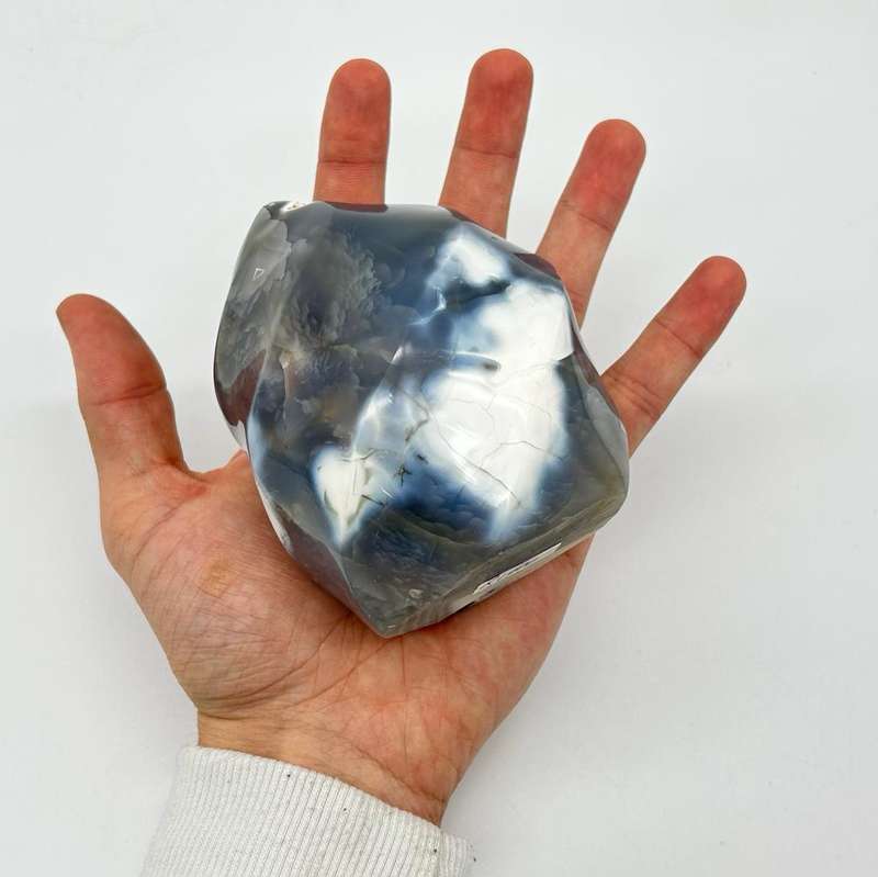 Agate Crystal Flame