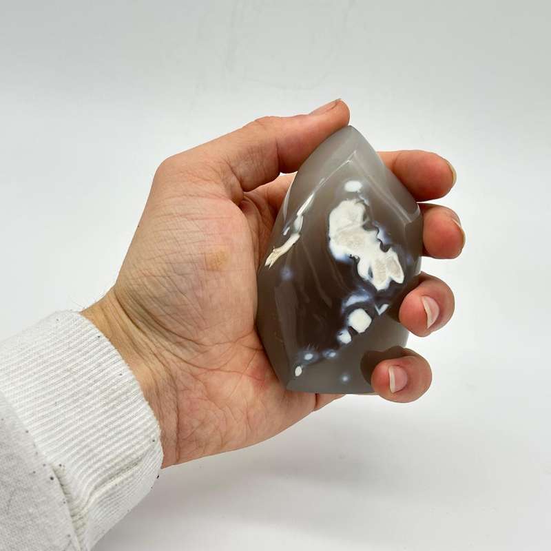 Agate Crystal Flame