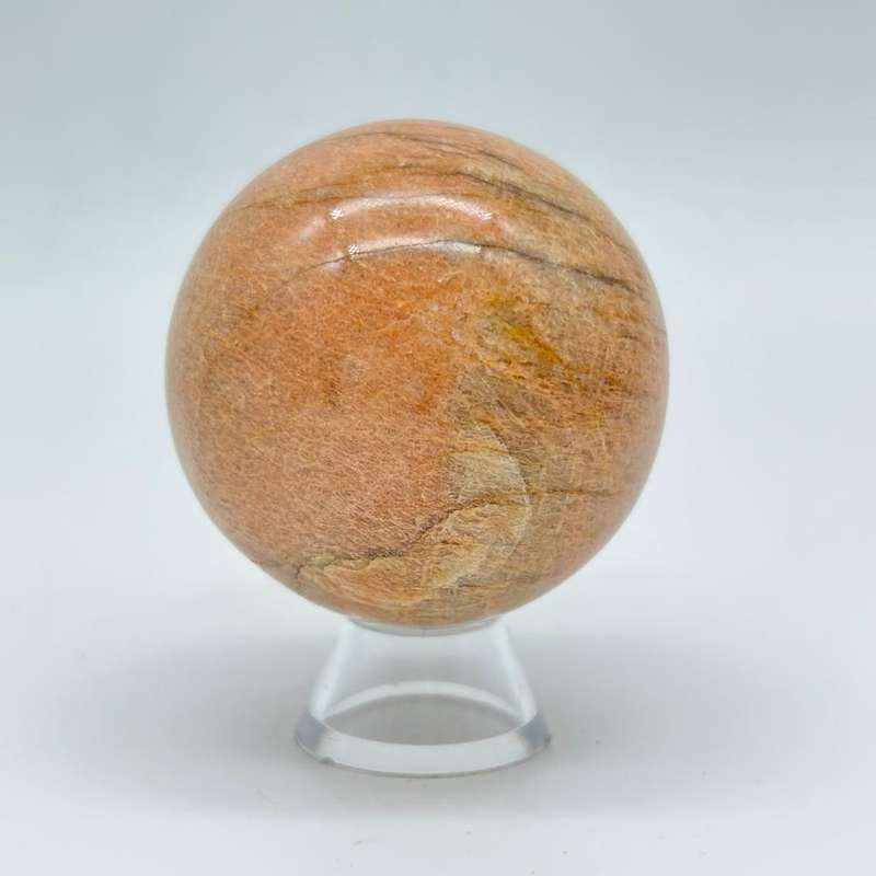 Peach Moonstone Crystal Sphere