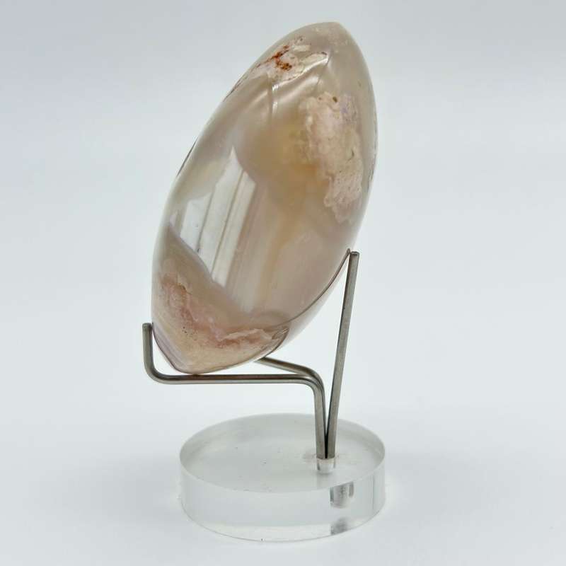 Flower Agate Oval