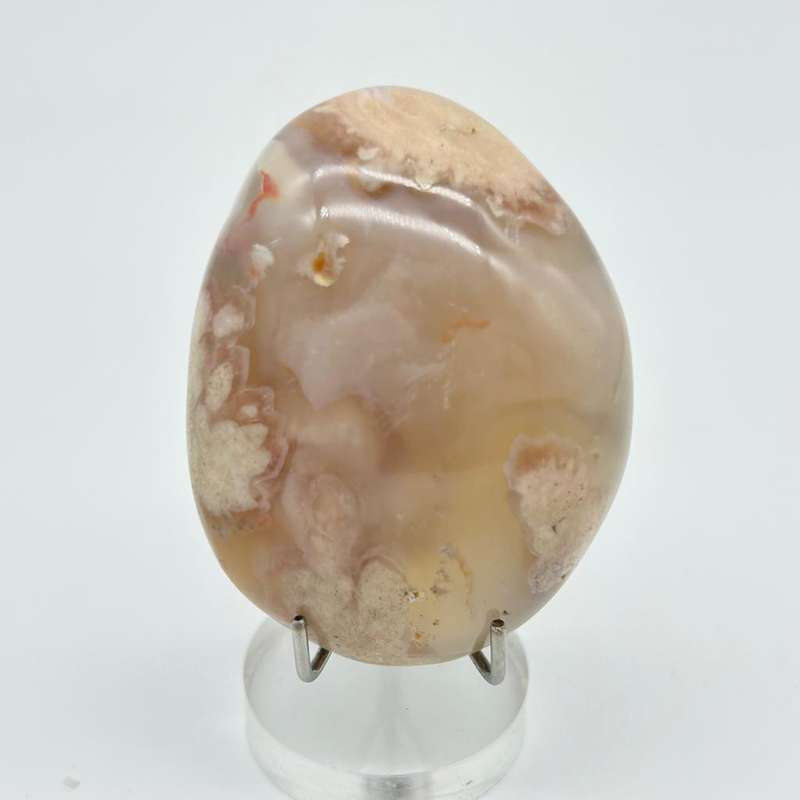 Flower Agate Oval