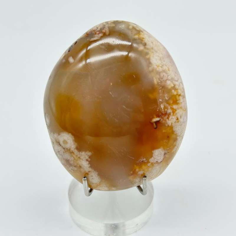 Flower Agate Oval