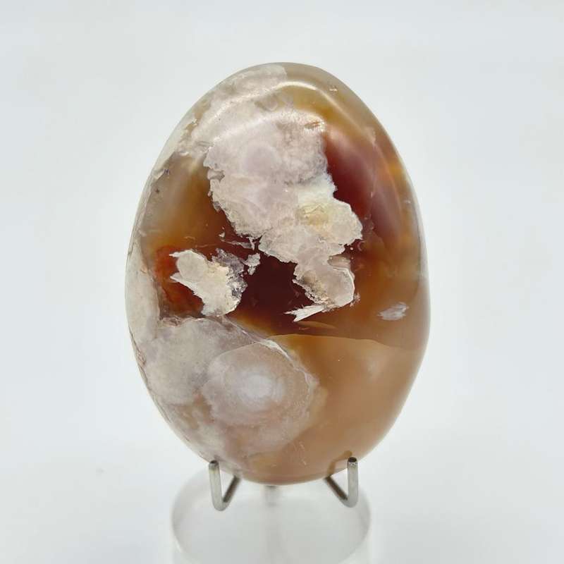 Flower Agate Oval