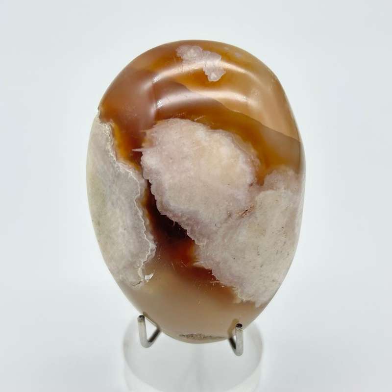 Flower Agate Oval