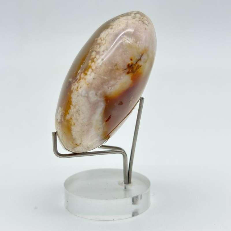 Flower Agate Oval