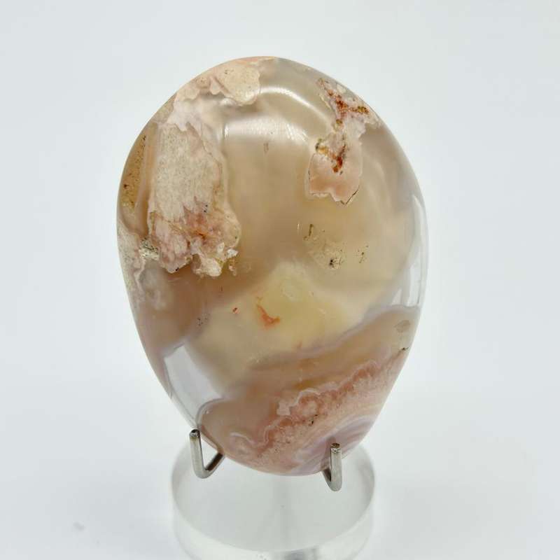 Flower Agate Oval