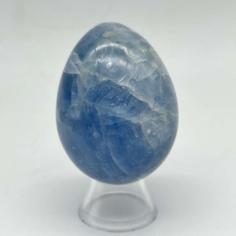 Blue Calcite Egg