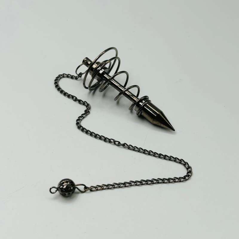 Gun Metal Spiral Pendulum Kit