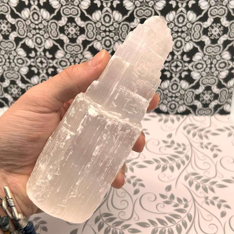 Large Selenite Tower