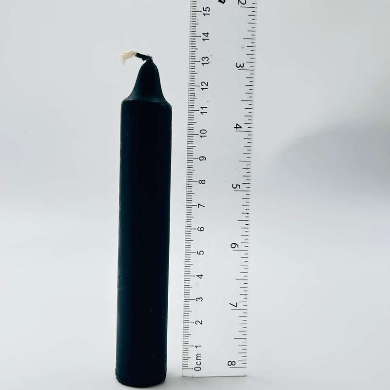 Black Solid Coloured Ritual Candles