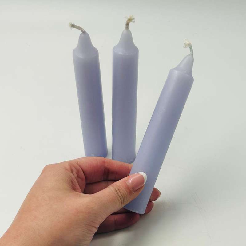 Baby Blue Solid Coloured Ritual Candles