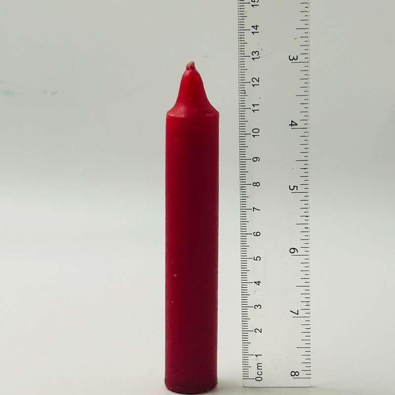 Red Solid Coloured Ritual Candles