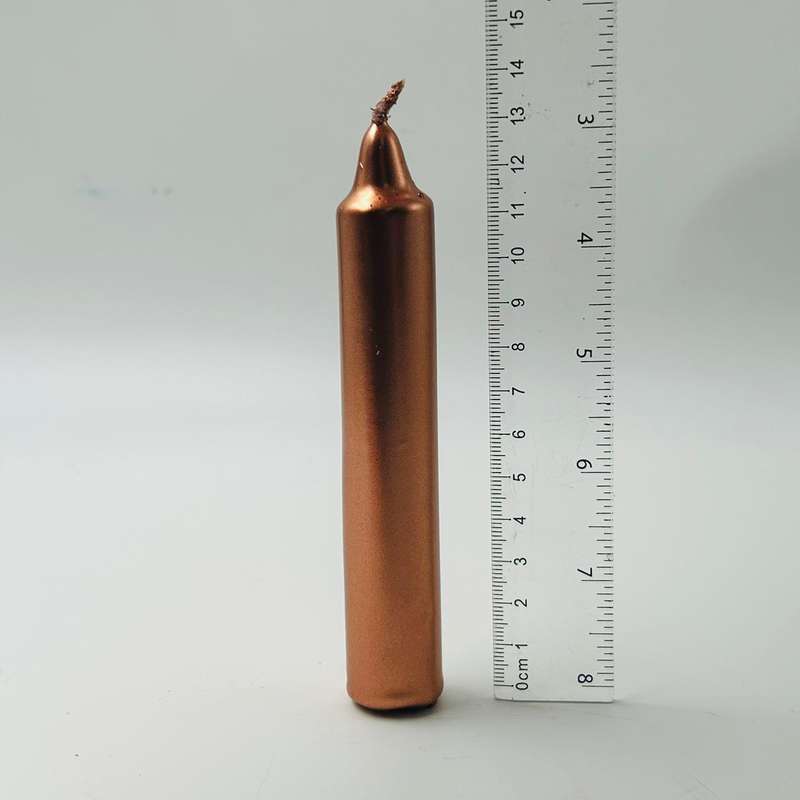 Rose Gold Solid Coloured Ritual Candles
