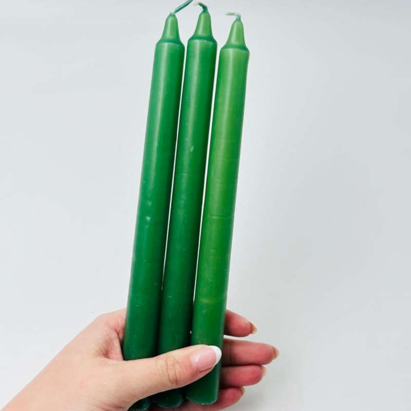 Green Shrine Solid Candle