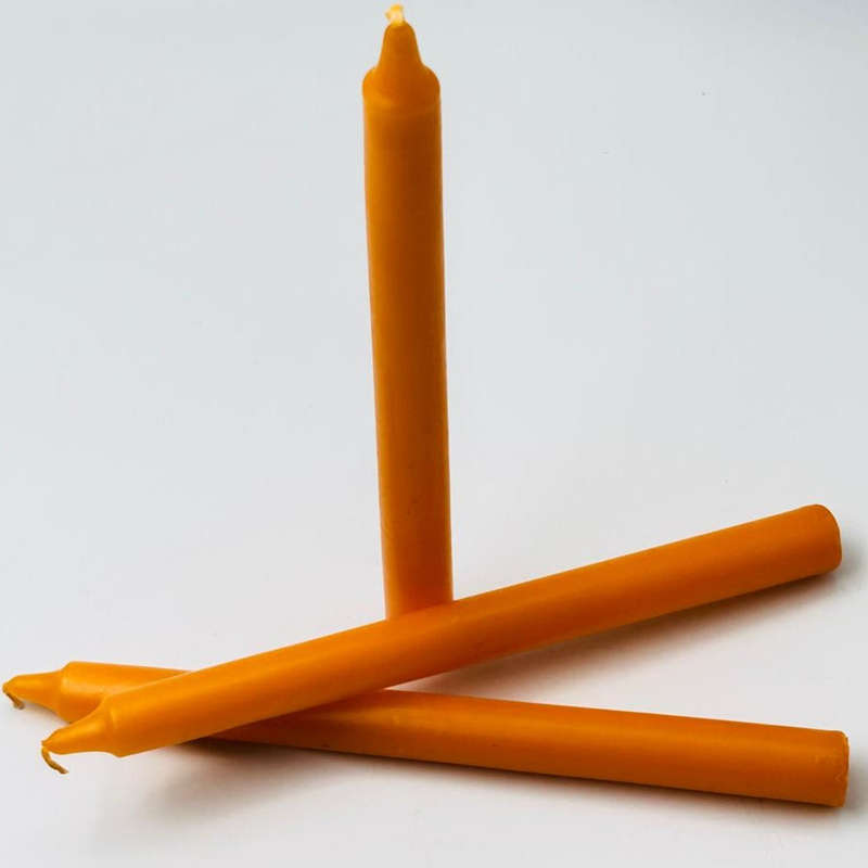 Orange Shrine Solid Candle