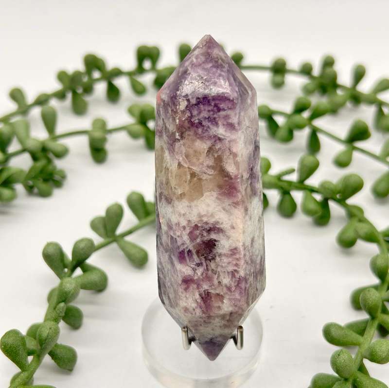 Mini Double Terminated Lepidolite Wand